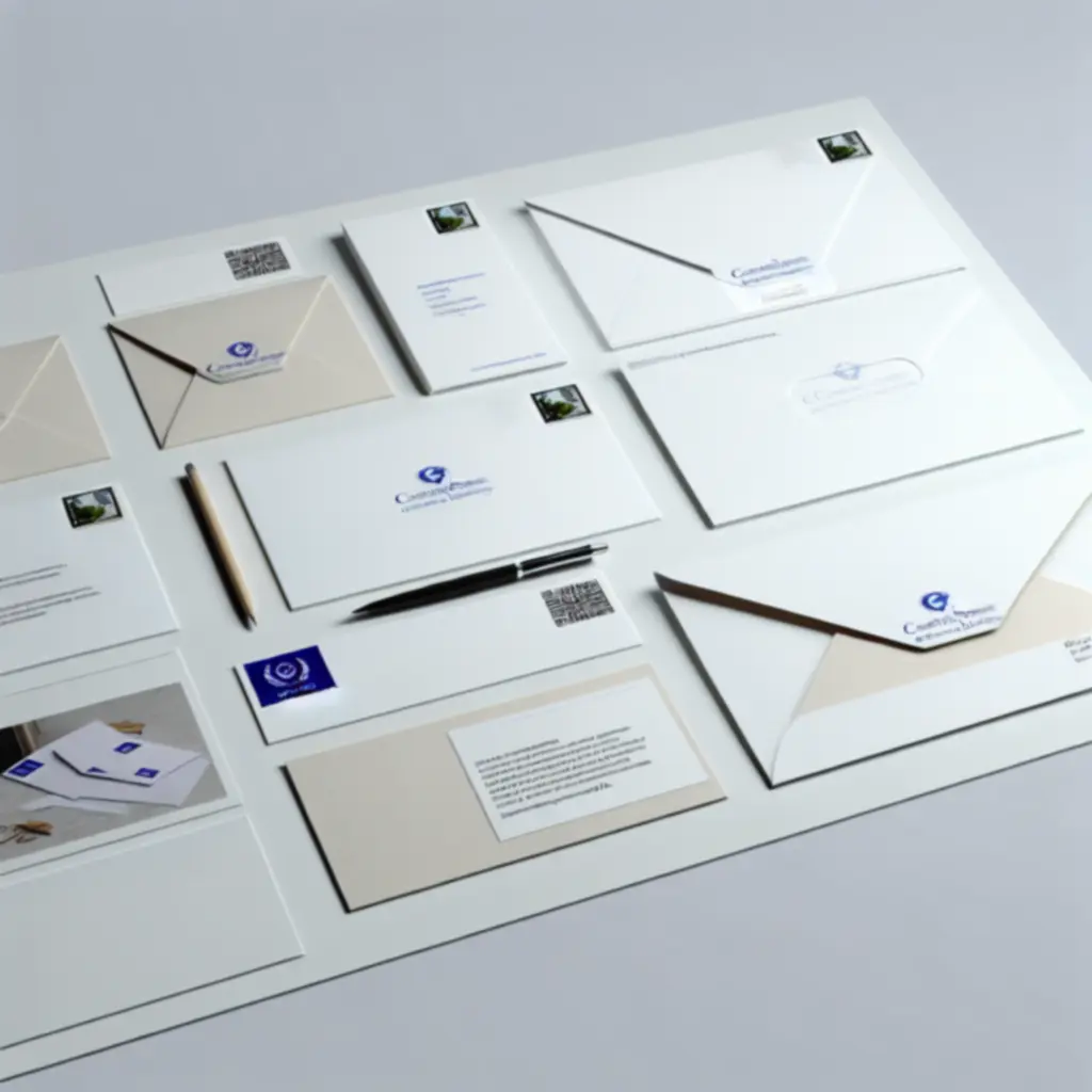 Egyedi logóval és grafikával ellátott, személyre szabott borítékok